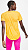 Футболка женская Nike Icon Clash Top SS Best Topaz Gold/White - Фото 2 малая