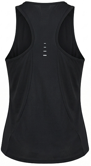 Майка женская Nike Swift Dri-FIT Black/Reflective Silver - Фото 3 большая
