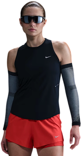 Майка женская Nike Swift Dri-FIT Black/Reflective Silver - Фото 4 большая
