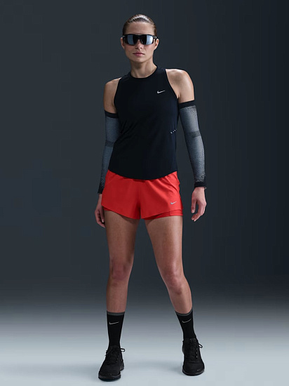 Майка женская Nike Swift Dri-FIT Black/Reflective Silver - Фото 8 большая