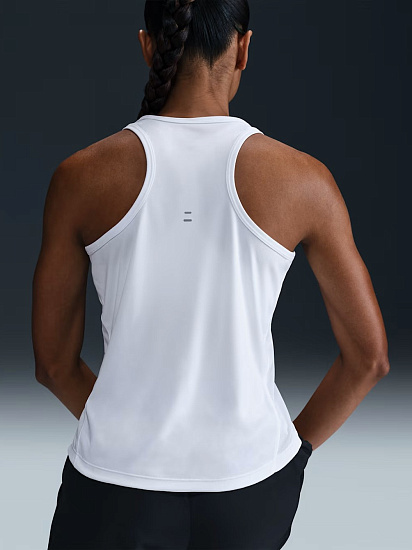 Майка женская Nike Tempo Dri-FIT White/Reflective Silver - Фото 4 большая