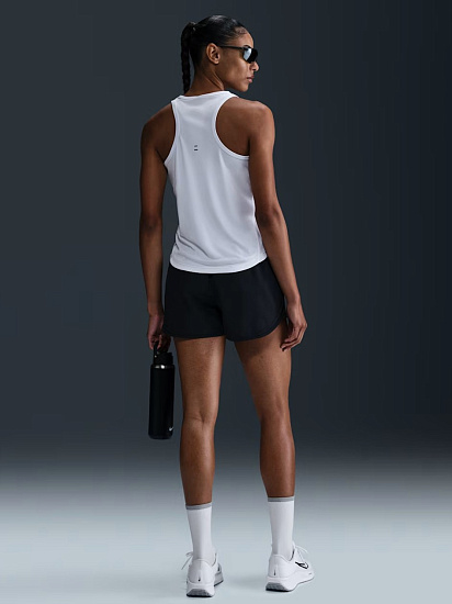 Майка женская Nike Tempo Dri-FIT White/Reflective Silver - Фото 7 большая