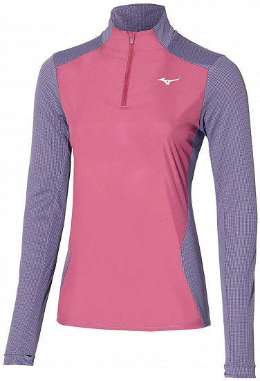 Лонгслив женский Mizuno Hybrid LS Cadet - Фото 1 большая