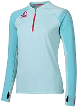 Лонгслив женский Ternua Kripton 1/2 Zip Pastel Arctic