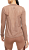 Футболка женская Nike Dri-FIT Run Division Ls Archaeo Brown/Pink Oxford/Reflective Black - Фото 2 малая