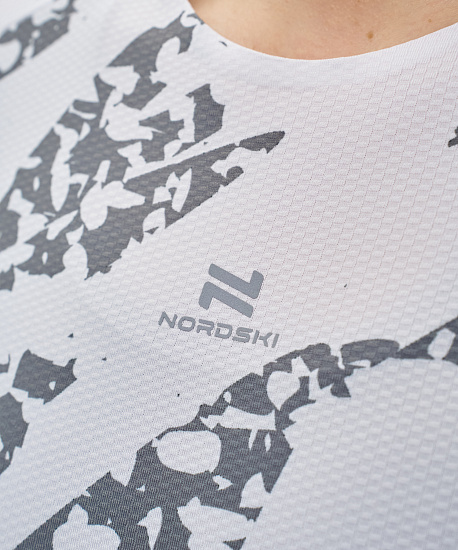 Футболка женская Nordski Trail White - Фото 6 большая