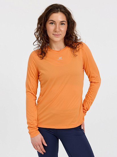 Лонгслив женский Nordski Upcast Peach - Фото 7 большая