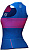 Майка женская Compressport Tri Postural Синий - Фото 2 малая