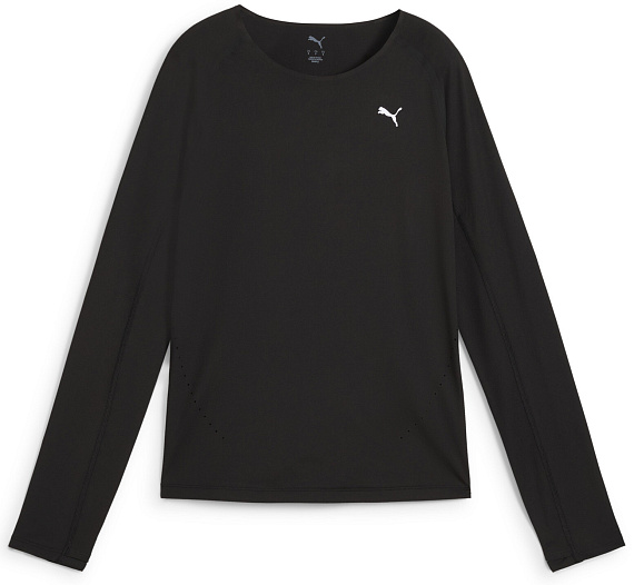 Лонгслив женский Puma Everyday Cloudspun Black - Фото 1 большая