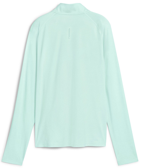 Лонгслив женский Puma Run Vel Cldspn 1/4 Zip Mint Melt - Фото 2 большая