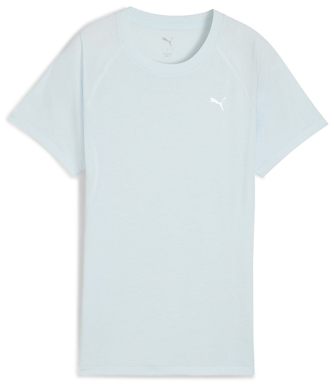 Футболка женская Puma Run Vel Tri-Blend Sea Glass - Фото 1 большая