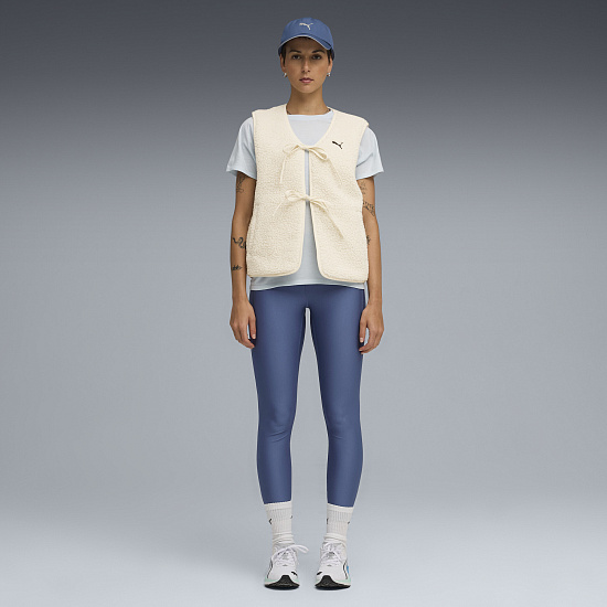 Футболка женская Puma Run Vel Tri-Blend Sea Glass - Фото 5 большая