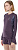 Футболка женская Scott Trail Run Dark Purple/Breeze Blue - Фото 3 малая