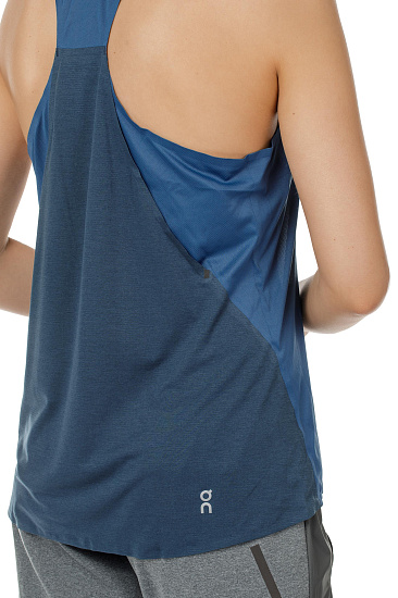 Майка женская On Tank-T Denim/Navy - Фото 7 большая