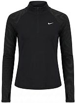 Лонгслив женский Nike Tempo Dri-FIT Hz Black/Reflective Silver