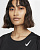 Футболка женская Nike Dri-Fit Race Black - Фото 5 малая