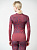 Лонгслив женский Mizuno Virtual Body G4 Crew Violet Quartz - Фото 4 малая
