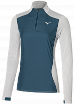 Лонгслив женский Mizuno Hybrid Ls Nimbus Cloud