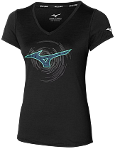 Футболка женская Mizuno Impulse Core Rb Black