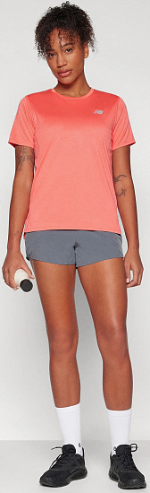 Футболка женская New Balance Sport Essentials Drift Red - Фото 7 большая