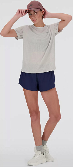 Футболка женская New Balance Athletics Ash Heather - Фото 5 большая