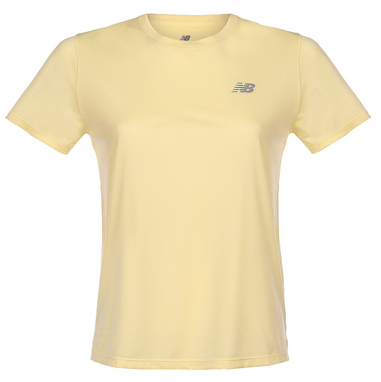 Футболка женская New Balance Athletics Parchment Heather - Фото 1 большая