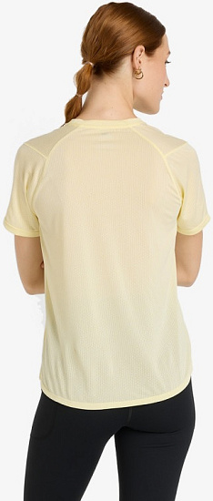 Футболка женская New Balance Athletics Parchment Heather - Фото 4 большая
