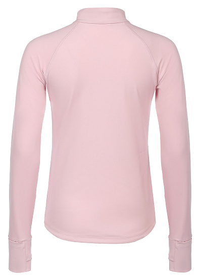 Лонгслив женский New Balance NB Harmony Half Zip Rose Sugar - Фото 2 большая