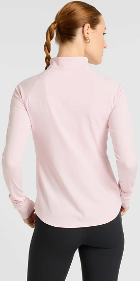 Лонгслив женский New Balance NB Harmony Half Zip Rose Sugar - Фото 2 большая