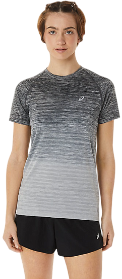 Футболка женская ASICS Seamless Top Carrier Grey - Фото 3 большая