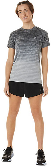 Футболка женская ASICS Seamless Top Carrier Grey - Фото 9 большая