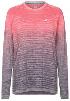 Лонгслив женский ASICS Seamless Top Coral Reef/Greyish Purple