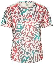 Футболка женская ASICS Road All Over Print Top Birch