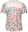 Футболка женская ASICS Road All Over Print Top Birch - Фото 2 малая