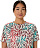 Футболка женская ASICS Road All Over Print Top Birch - Фото 6 малая