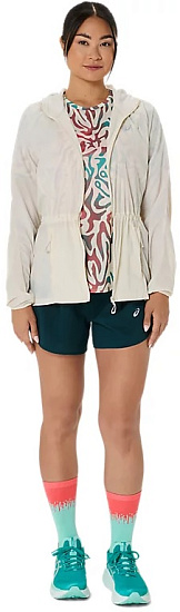 Футболка женская ASICS Road All Over Print Top Birch - Фото 8 большая
