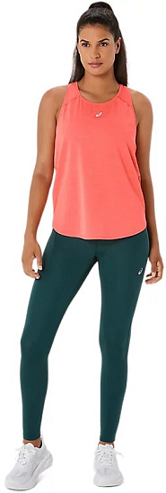 Майка женская ASICS Road Tank Coral Reef - Фото 9 большая