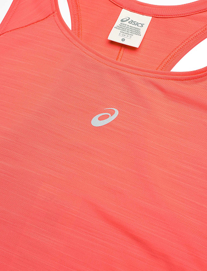 Майка женская ASICS Road Tank Coral Reef - Фото 10 большая