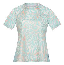 Футболка женская ASICS Road Lite-Show Top Oasis Green/Multicolour