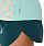 Футболка женская ASICS Road Lite-Show Top Oasis Green/Multicolour - Фото 5 малая