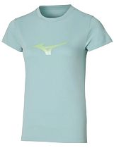 Футболка женская Mizuno Athletics RB Cloud Blue