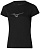 Футболка женская Mizuno Athletics RB Black - Фото 1 малая