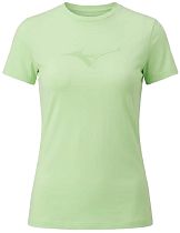 Футболка женская Mizuno Athletics RB Patina Green