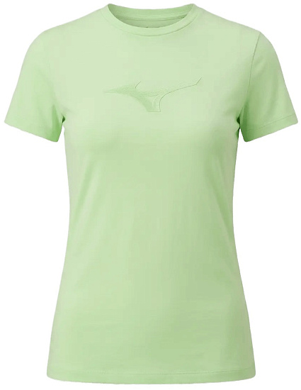 Футболка женская Mizuno Athletics RB Patina Green - Фото 1 большая