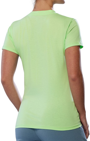 Футболка женская Mizuno Athletics RB Patina Green - Фото 2 большая