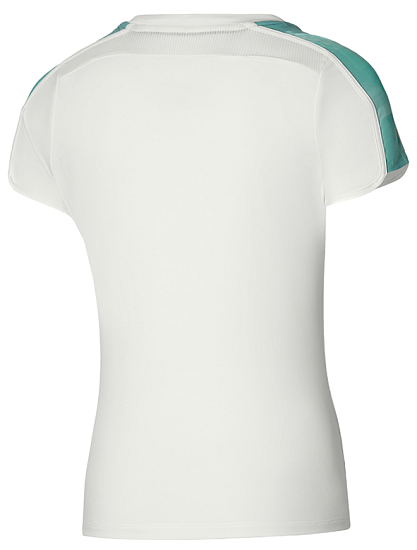 Футболка женская Mizuno Frontier White - Фото 2 большая