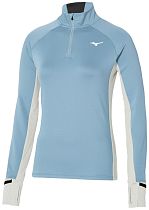 Лонгслив женский Mizuno Warmalite Hz Glacier Lake