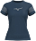 Футболка женская Mizuno Athletics Blue Wing Teal - Фото 1 малая