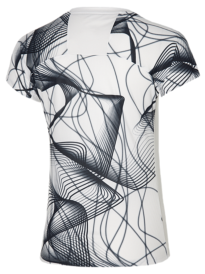 Футболка женская Mizuno Aero White - Фото 2 большая