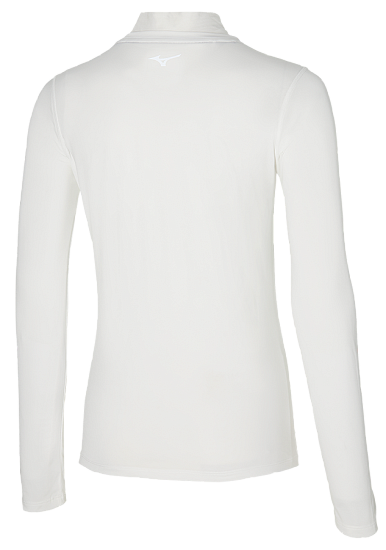 Футболка женская Mizuno Impulse Core Ls White - Фото 2 большая